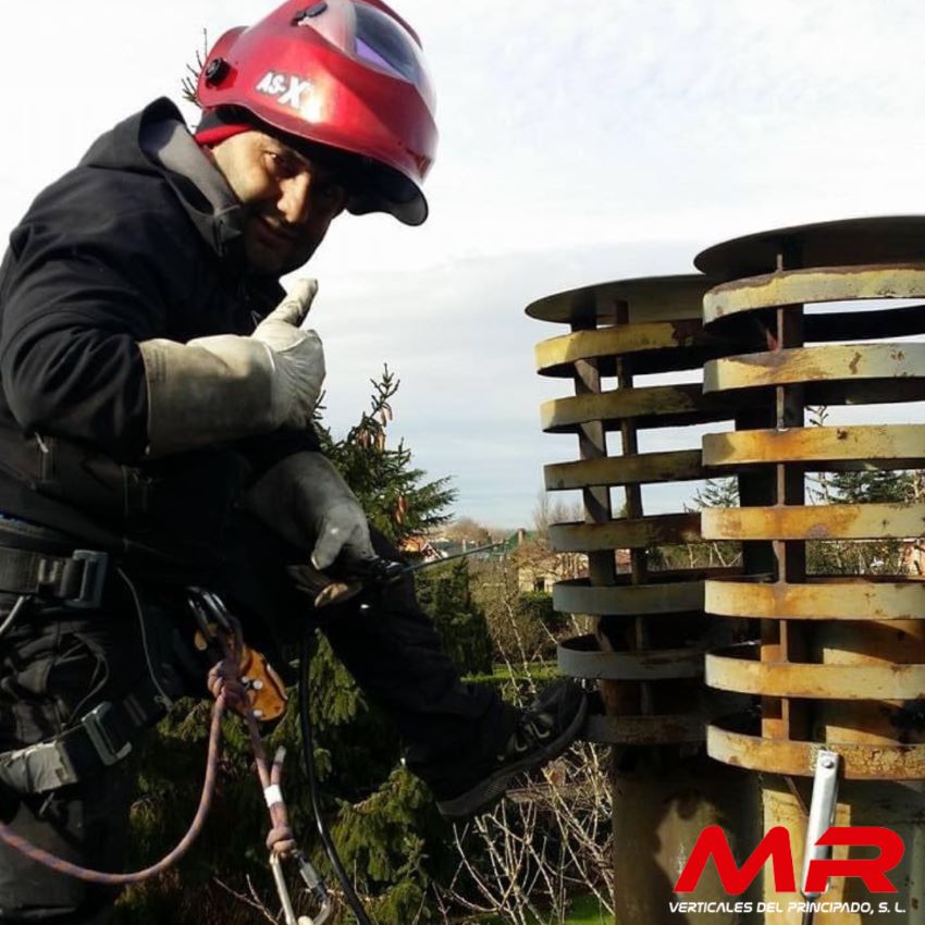 Reparación e instalación de chimeneas - MR Verticales