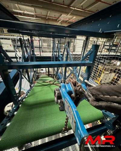 Trabajos recientes de robótica industrial en la planta de Michelin en Valladolid, con montaje y ajuste de estructuras y sistemas automatizados