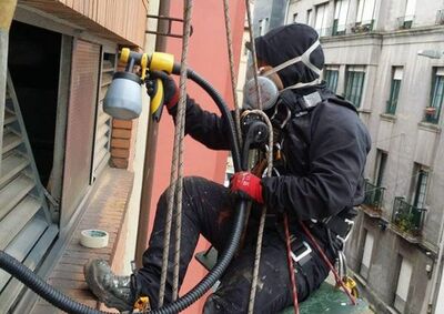 Tratamiento antióxido y adaptación de ventanas 