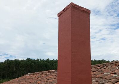Rehabilitación de cumbrera y chimenea
