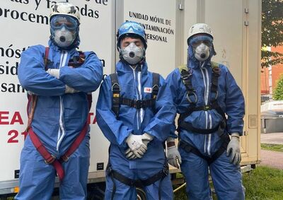 Importancia de la protección respiratoria en trabajos de retirada de amianto
