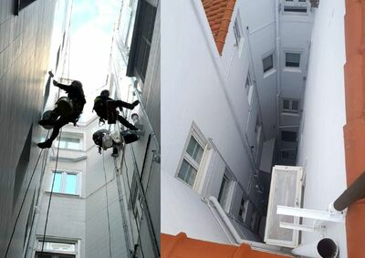Pintura de patios interiores: problemas comunes y soluciones profesionales